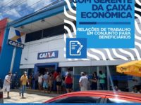 Prefeitura de Senhor do Bonfim realiza visita na Caixa Econômica Federal para buscar estratégias ao atendimento do Cadastro Único