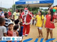 Prefeitura de Senhor do Bonfim leva o Natal Encantado para o povoado de Caco de Telha