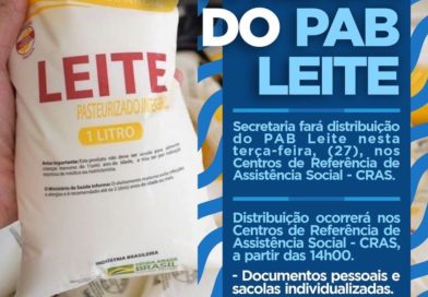 Prefeitura de Senhor do Bonfim fará a última entrega do PAB Leite no ano de 2022