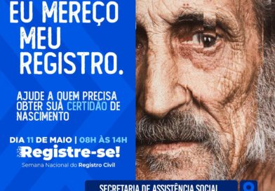 Prefeitura de Senhor do Bonfim apoia Mutirão do Cartório de Registro Civil com o Projeto: Registre-se, para pessoas em situação de vulnerabilidade