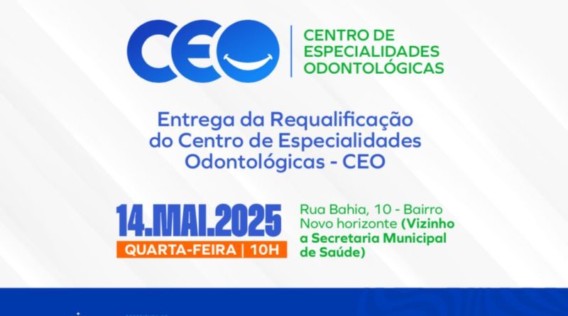 Prefeitura de Senhor do Bonfim entrega Centro de Especialidades Odontológicas totalmente reformado e ampliado nesta quarta-feira (14)