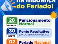 Prefeitura de Senhor do Bonfim transfere ponto facultativo do Dia do Servidor Público para sexta (30)