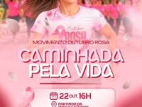 Outubro Rosa: Prefeitura de Senhor do Bonfim e parceiros realizam Caminhada pela Vida nesta quinta (22)